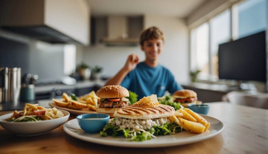 Youth surfing accommodation and meals